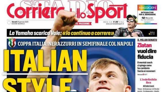 PRIMA PAGINA - CdS: "Petagna al Napoli dall'estate, il via vai dei centravanti"