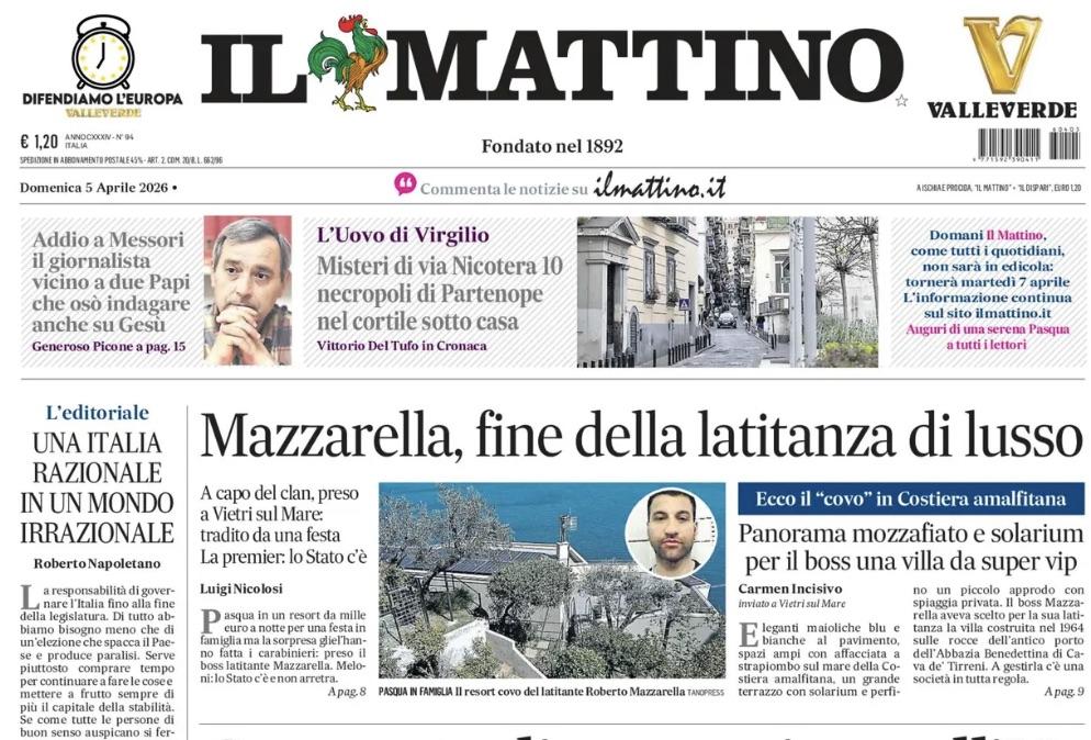 Napoli e Milan per mettere pressione all'Inter, Il Mattino: "Fiato sul collo"