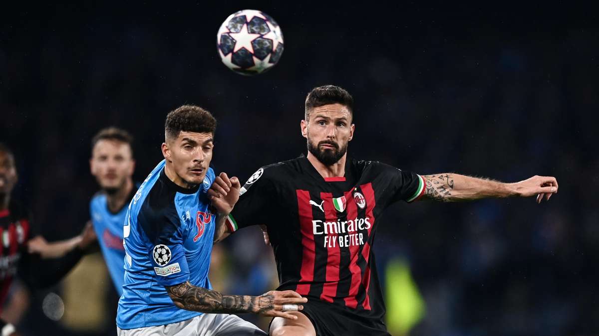 Giroud svela il retroscena: "A fine Napoli-Milan ho chiesto una cosa a Meret"