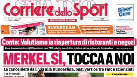 PRIMA PAGINA - CdS Campania: "'Resta con noi', i messaggi dei tifosi per Mertens"