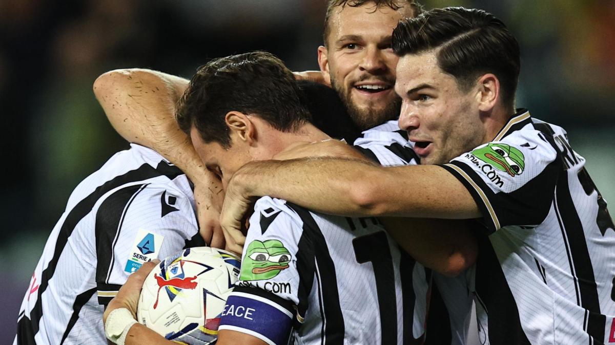 L'Udinese torna alla vittoria: col Lecce i primi tre punti casalinghi