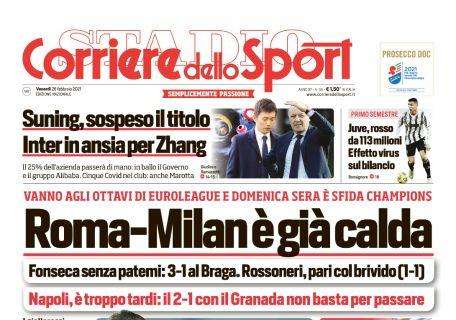 PRIMA PAGINA - Corriere dello Sport: “Napoli, è troppo tardi”