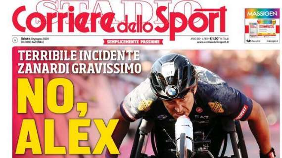 PRIMA PAGINA - Cds titola: "Campionato, è il nuovo inizio"