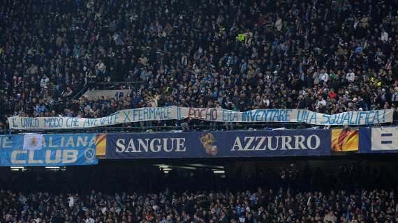 Lo sdegno dei tifosi....