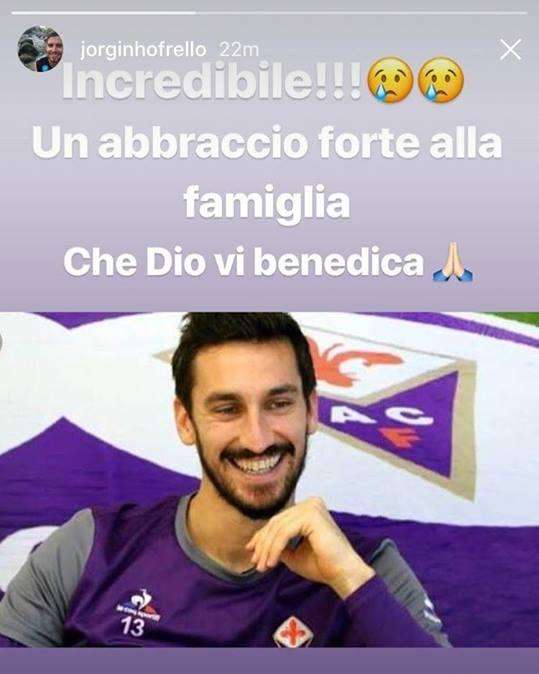 FOTO - Jorginho sconvolto: "Incredibile, che tutti possano ricordarti con questo sorriso"