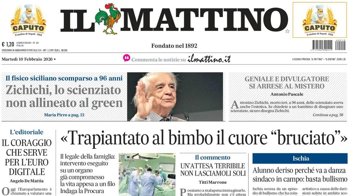 Il Mattino: "Napoli, un coppa che conta"