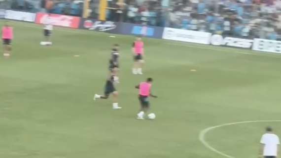 Tocco delizioso di De Bruyne, Neres non sbaglia: che azione in partitella!