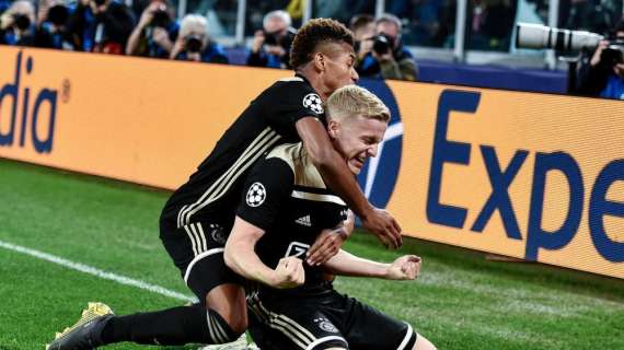 Champions League, l'Ajax domina sul campo del Tottenham: il primo tempo finisce 1-0 per i Lancieri