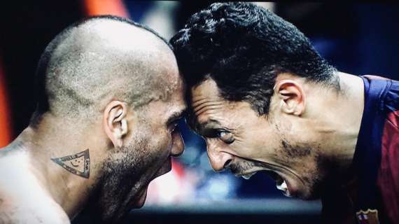 Barcellona, Dani Alves escluso dalla lista per il Napoli: la reazione dell'ex Juve