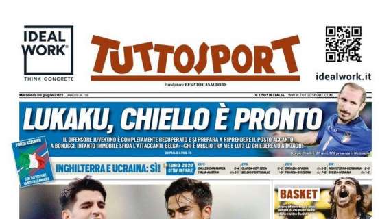 PRIMA PAGINA - Tuttosport - "Nuova Juve in 10 mosse"