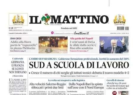 Il Mattino: "Il re d'America"