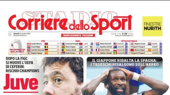 PRIMA PAGINA - Cds apre con le parole di Zielinski: “Napoli, faremo la storia”