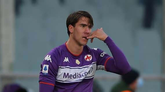 Giocata di Vlahovic: Fiorentina in vantaggio
