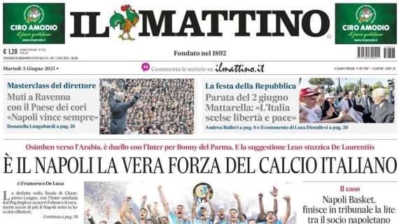 Il Mattino: "Osimhen verso l'Arabia, è duello con l'Inter per Bonny del Parma"