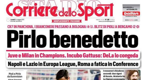 PRIMA PAGINA - CdS: "Incubo Gattuso: ADL lo congeda"