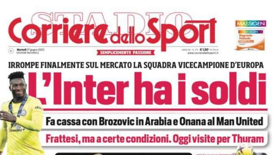 PRIMA PAGINA – CdS: “Koulibaly, messaggio a Osimhen e compagni: ‘Non lasciate Napoli’”