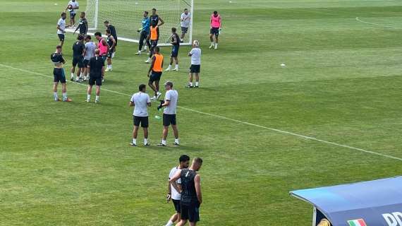 Primo giorno in gruppo: Buongiorno partecipa solo alla seduta tattica 