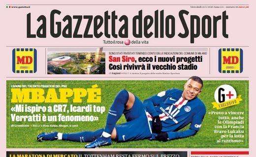 PRIMA PAGINA - Gazzetta: "Gattuso ritrova Insigne gol, Lazio eliminata"