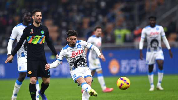 Inter-Napoli 3-2, le pagelle: Insigne mai in partita, la mediana soffre, Mertens la stravolge!