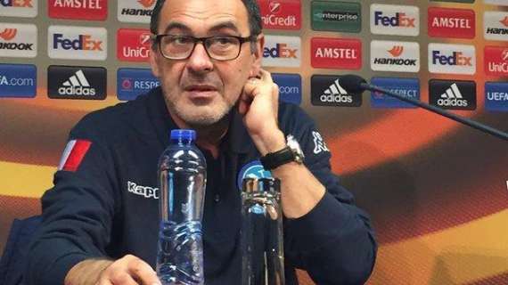 Sarri tutela El Kaddouri: "Attentati? Siamo tutti dispiaciuti, ma vorrei parlare di calcio"