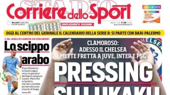 PRIMA PAGINA – CdS: “L’Al-Ahli si lancia su Zielinski”