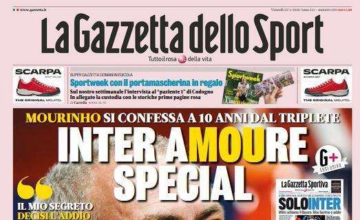 PRIMA PAGINA - Gazzetta: "Come un Mondiale: gare ogni tre giorni per finire la A"