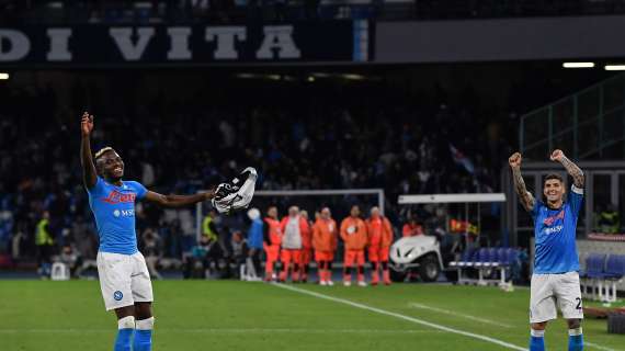 Domani c'è Napoli-Lille, prosegue la vendita: piena la parte centrale di B e Distinti