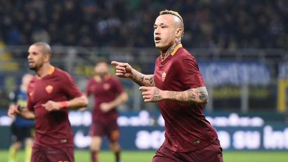 La Roma espugna San Siro: battuta 3-1 l'Inter con doppietta di Nainggolan e Perotti