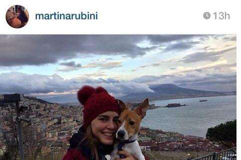 FOTO - Gabbiadini, la fidanzata su Instagram: "Napule è mille culure"