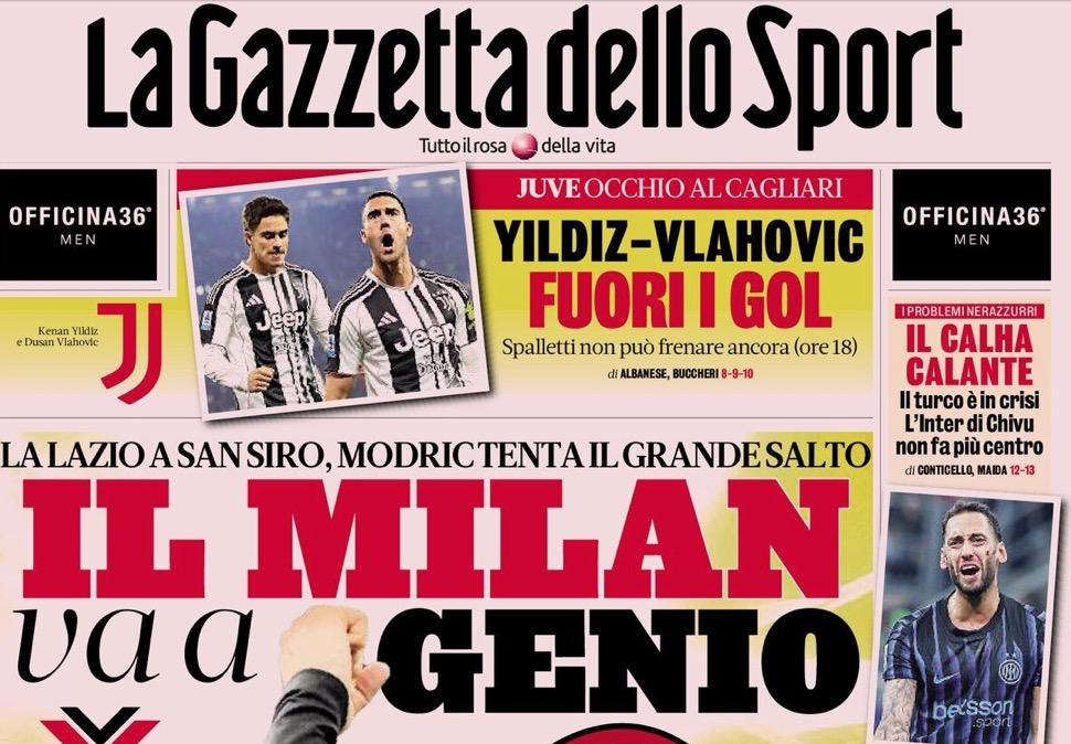 Gazzetta dello Sport: "Roma-Napoli, mi gioco la testa"