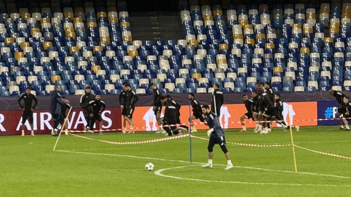 Qarabag, rifinitura pre-Napoli: gli azeri si allenano al Maradona