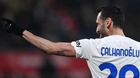 Inter, affaticamento muscolare per Calhanoglu: da valutare per il Napoli