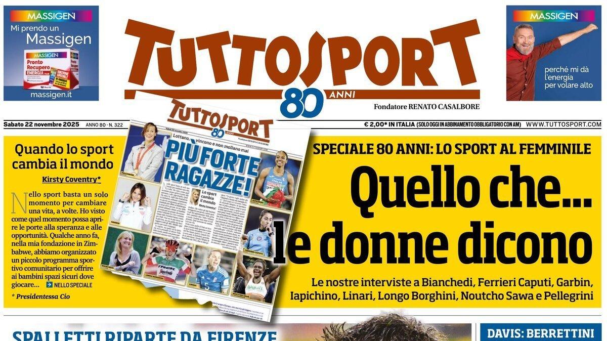 Tuttosport: "Napoli, Conte in sospeso: stress test contro Palladino"