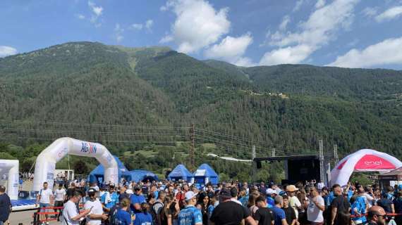 Dimaro, pienone per il weekend! Stadio sold-out, tanti tifosi restano fuori