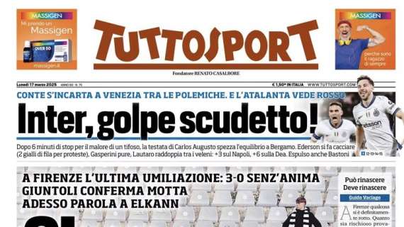 Tuttosport amaro: "C'era una volta la Juve"