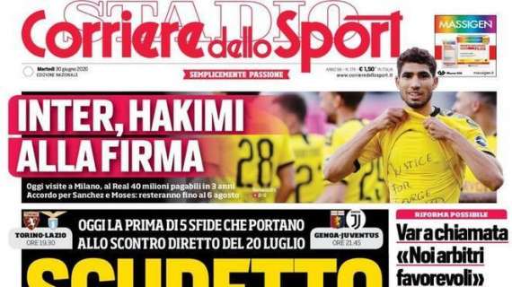 PRIMA PAGINA - CdS: "Benevento in A, un capolavoro firmato Inzaghi"