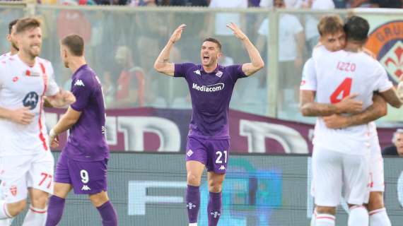 Da 0-2 a 2-2: un altro pareggio per la Fiorentina, Monza ripreso al 96'!