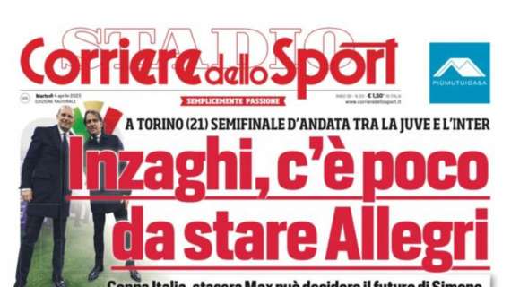 PRIMA PAGINA - Corriere dello Sport: “Spalletti sveglia il Napoli”