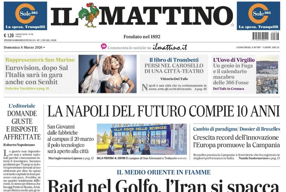 Il Napoli vince e convince, Il Mattino: "Il sorriso ritrovato"