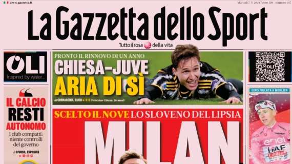 Gazzetta su un obiettivo del Napoli: "Sesko-Milan, ma costa 50 milioni"