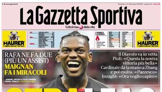PRIMA PAGINA - Gazzetta: "Napoli accelera, Spalletti vola con il fattore K"