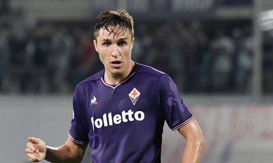 Fiorentina-Atalanta 1-0 dopo i primi 45': una magia di Chiesa decide il primo tempo