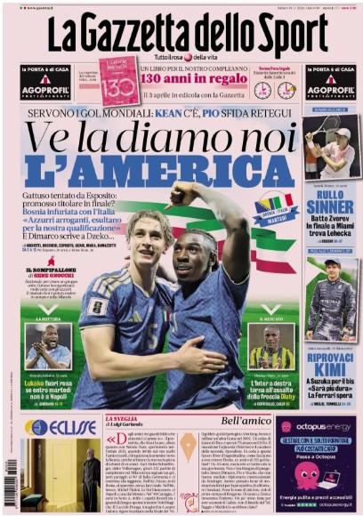 La Gazzetta dello Sport: "Lukaku fuori rosa se entro martedì non è a Napoli"