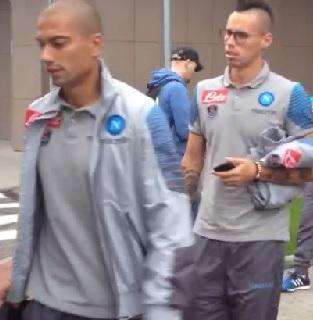 VIDEO - Slovan-Napoli si avvicina: gli azzurri si dirigono verso lo stadio Pasienky