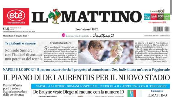 Il Mattino: “Il piano di ADL per il nuovo stadio: individuata un’area a Poggioreale”