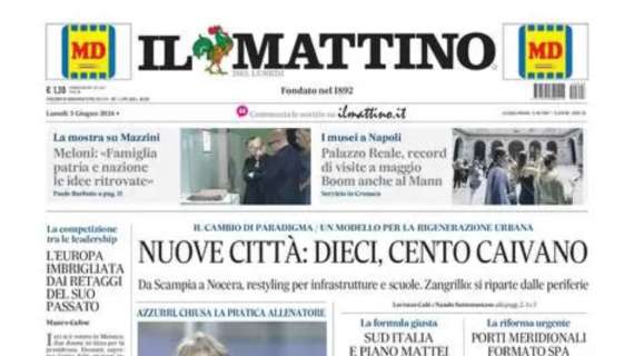 Il Mattino: “Conte, c’è il contratto. Piano per il rilancio”