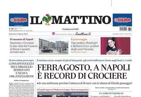 Il Mattino: "Prima di rigore"