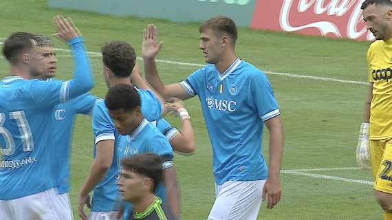 Prima gioia in azzurro per Lucca: è lui a trasformare il rigore del raddoppio