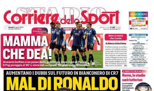 PRIMA PAGINA - CdS: "Mal di Ronaldo. Napoli, il gioco delle coppie"