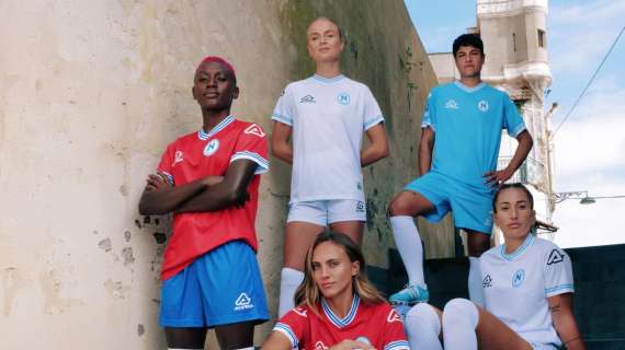 Napoli Femminile, presentate le nuove maglie ufficiali dal colletto Maradoniano